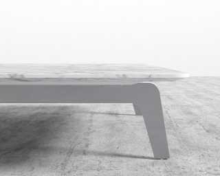 Dresden End Table - White Marble