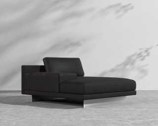 Dresden Outdoor Left Chaise with Armrest - Arcadia