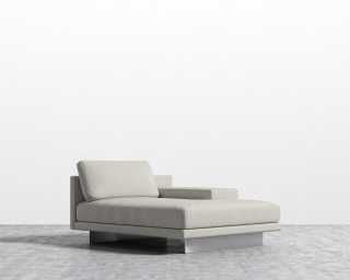 Dresden Right Chaise - Plush Weave Oyster