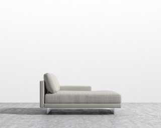 Dresden Right Chaise - Plush Weave Oyster