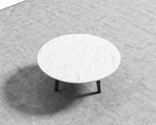 Evelyn Round Coffee Table Rove Concepts, Black And White Round Accent Table