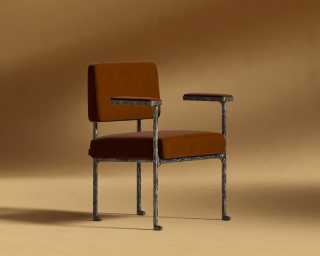 Forja-Dining-Chair_Mohair_Cognac