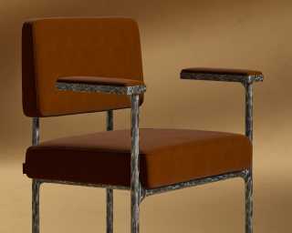 Forja-Dining-Chair_Mohair_Cognac