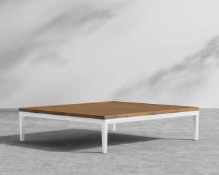 Francis End Table - White