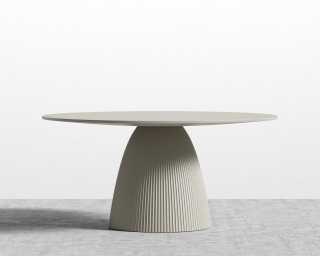 Gallus Dining Table - Alabaster Concrete - 63"