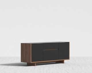 Gia Storage - Black Marble - Walnut Gia Storage - Black Marble - Walnut