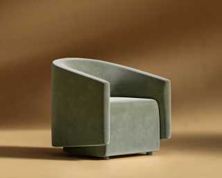 Hadrian_Armchair_Cotton_Velvet - Verdant Hadrian_Armchair_Cotton_Velvet - Verdant