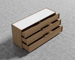 Hunter Wide Dresser - Ash Hunter Wide Dresser - Ash