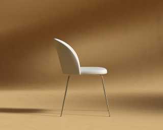 Iris_Chair_Modern_Felt_Alesund - Brass