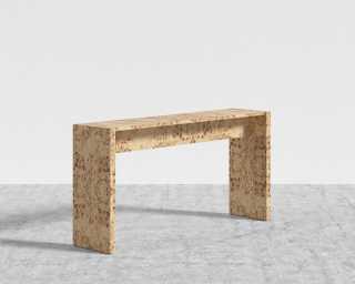 Juniper_Console_Table_Burl_Wood