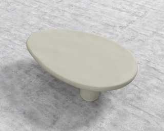 Kara Coffee Table-Alabaster Kara Coffee Table-Alabaster