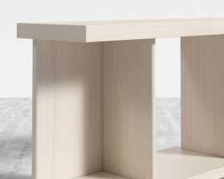 Kaye Modular End Table - Washed Natural Oak Kaye Modular End Table - Washed Natural Oak