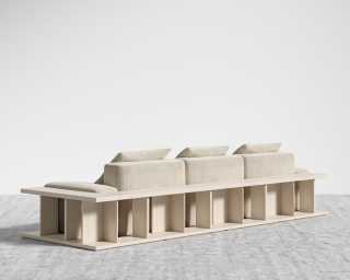 Kaye Modular End Table - Washed Natural Oak Kaye Modular End Table - Washed Natural Oak