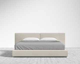 Kaye Bed - King - Plush Velvet - Cloud Kaye Bed - King - Plush Velvet - Cloud