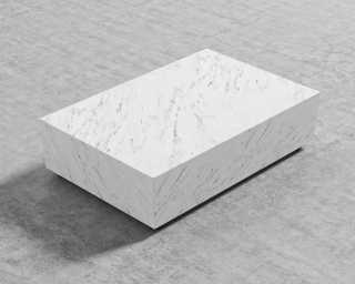 Liza Coffee Table Grande – Carrara – 60 x 40