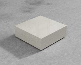 Liza Coffee Table Grande - 40 x 40 - White Terrazzo Liza Coffee Table Grande - 40 x 40 - White Terrazzo