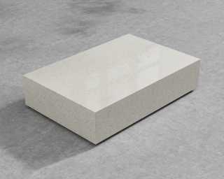 Liza Coffee Table Grande - 40 x 60 - White Terrazzo Liza Coffee Table Grande - 40 x 60 - White Terrazzo