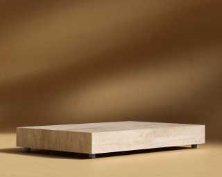 Liza_Coffee_Table_40x60_Travertine_Ceramic