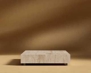 Liza_Coffee_Table_40x60_Travertine_Ceramic