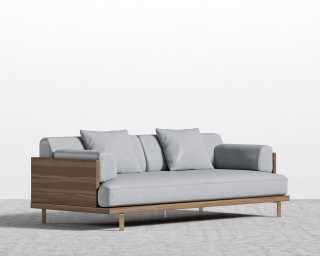 Maria Sofa - Plush Weave - Porpoise