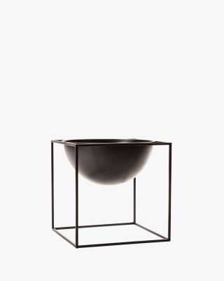 Metal Planter - Black Small