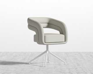 Mia Dining Chair - Microfiber - Trento Taupe