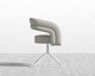 Mia Dining Chair - Microfiber - Trento Taupe