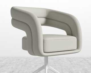 Mia Dining Chair - Microfiber - Trento Taupe