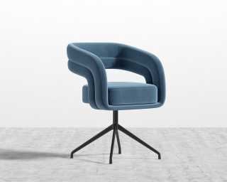 Mia Dining Chair - Plush Velvet - Solstice 2022 Mia Dining Chair - Plush Velvet - Solstice 2022