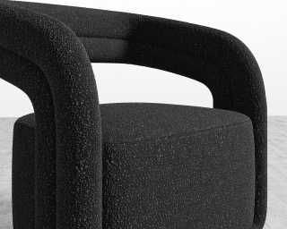 Mia Lounge Chair - Chatou Boucle - Caviar Mia Lounge Chair - Chatou Boucle - Caviar