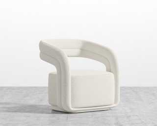 Mia Lounge Chair - Chatou Boucle - Pearl