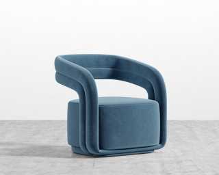 Mia Lounge Chair - Plush Velvet - Solstice 2022
