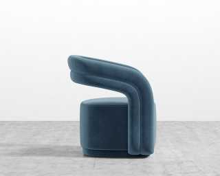 Mia Lounge Chair - Plush Velvet - Solstice 2022