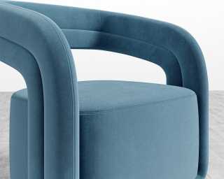 Mia Lounge Chair - Plush Velvet - Solstice 2022