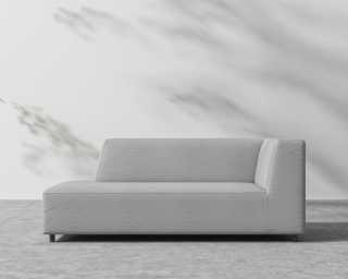 Mika Outdoor Left Arm Chaise - Encino Mika Outdoor Left Arm Chaise - Encino