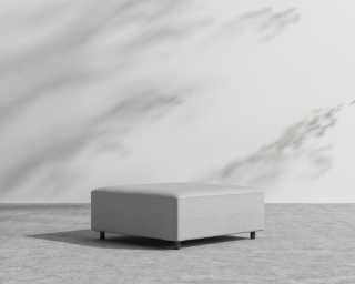 Mika Outdoor Ottoman - Encino