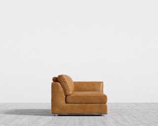 Milo 1-Seater Right - Trento Microfiber Leather - Trento Morocco