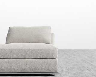 Milo 1 Seater - Armless - Chatou Boucle - Pearl Milo 1 Seater - Armless - Chatou Boucle - Pearl