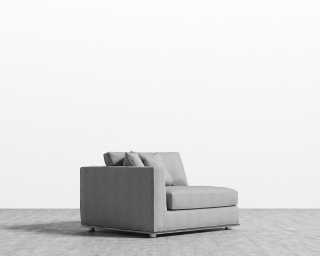 Milo Sectional - Modern Felt - Malmo - Single Left 