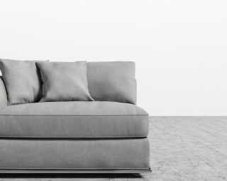 Milo Sectional - Modern Felt - Malmo - Single Left 