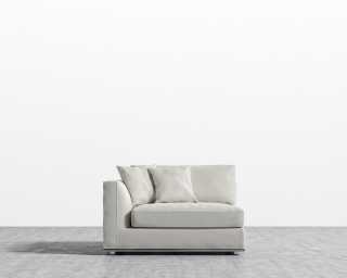 Milo Sectional - Modern Felt - Alesund - Single Left 