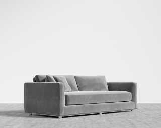 Milo Sleeper Sofa 88 - Plush Velvet - Glacier Gray Milo Sleeper Sofa 88 - Plush Velvet - Glacier Gray