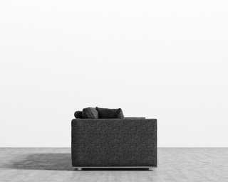 Milo Sofa - Modern Tweed - Dark Comet