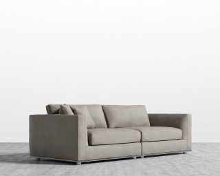 Milo Sofa - Venice Suede - Latte Milo Sofa - Venice Suede - Latte