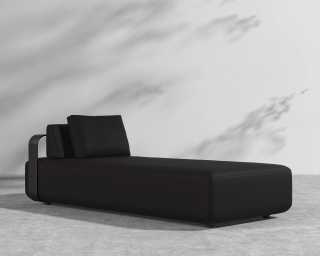 Nobi Outdoor Daybed - Arcadia - Black