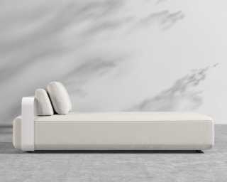 Nobi Outdoor Daybed - Palisades - White