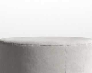 Nova Pouf Large - Venice Vegan Suede - Chiffon Nova Pouf Large - Venice Vegan Suede - Chiffon