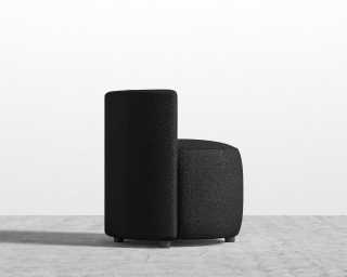 Nova Lounge Chair - Caviar