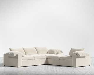 Nuvo_L-Sectional_Plush_Velvet - Cloud