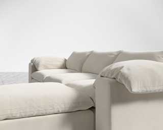 Nuvo_L-Sectional_Plush_Velvet - Cloud